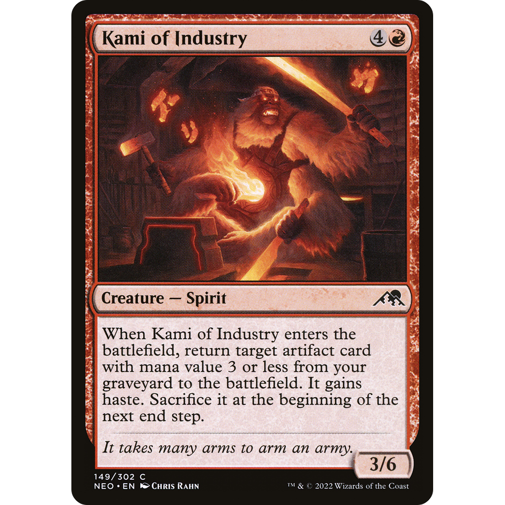 Kami of Industry (NEO-149) - Kamigawa: Neon Dynasty
