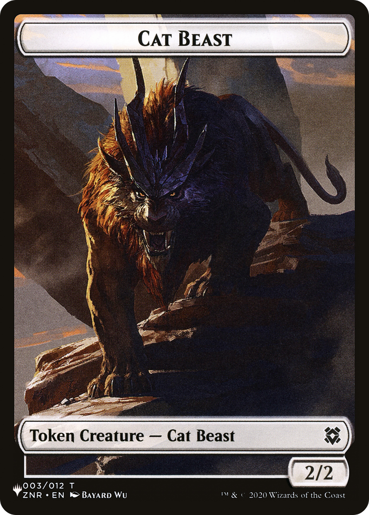 Cat Beast (PLST-TZNR-3) - The List