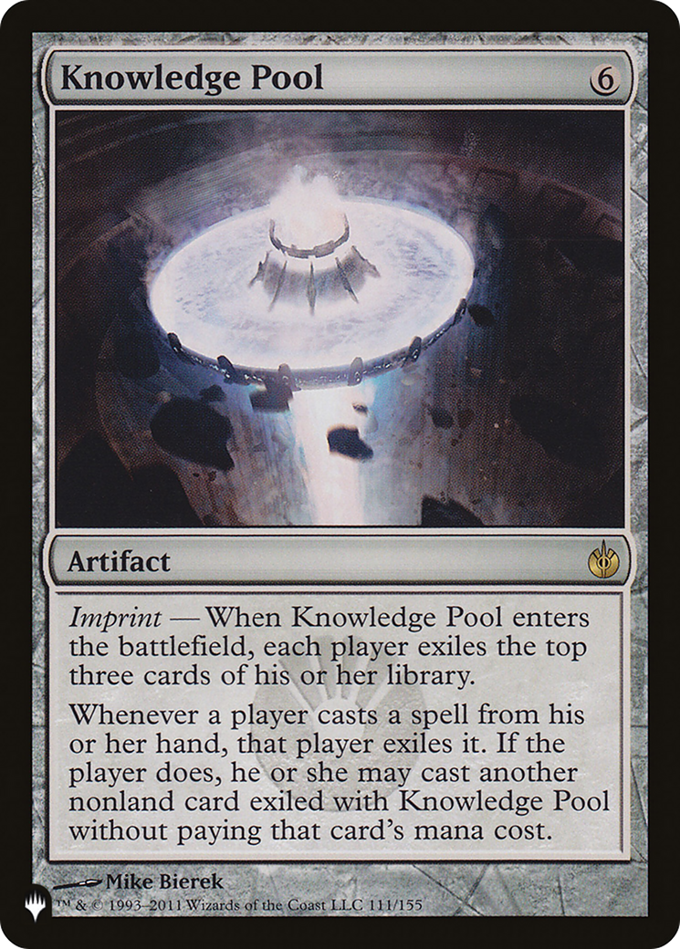 Knowledge Pool (PLST-MBS-111) - The List Foil