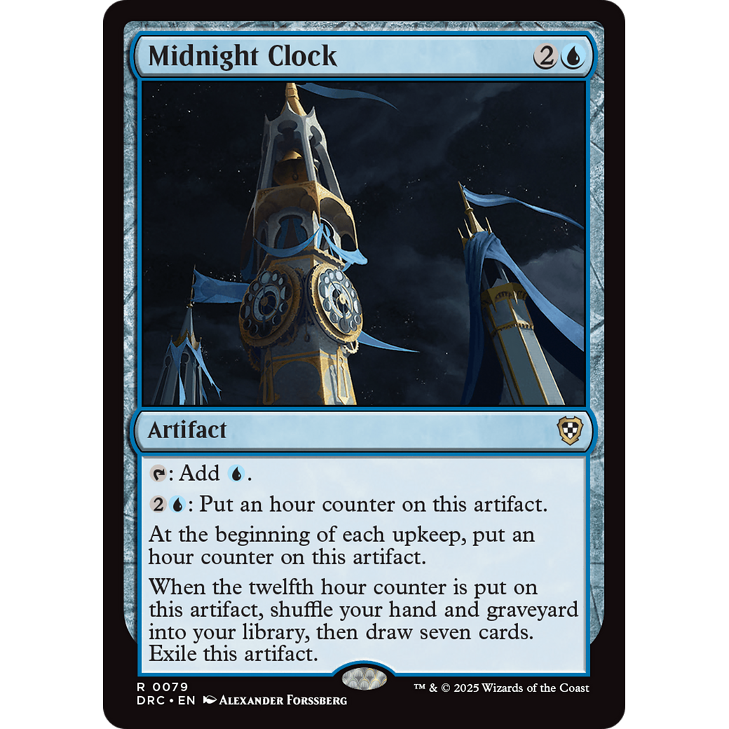 Midnight Clock (DRC-079) - Commander: Aetherdrift