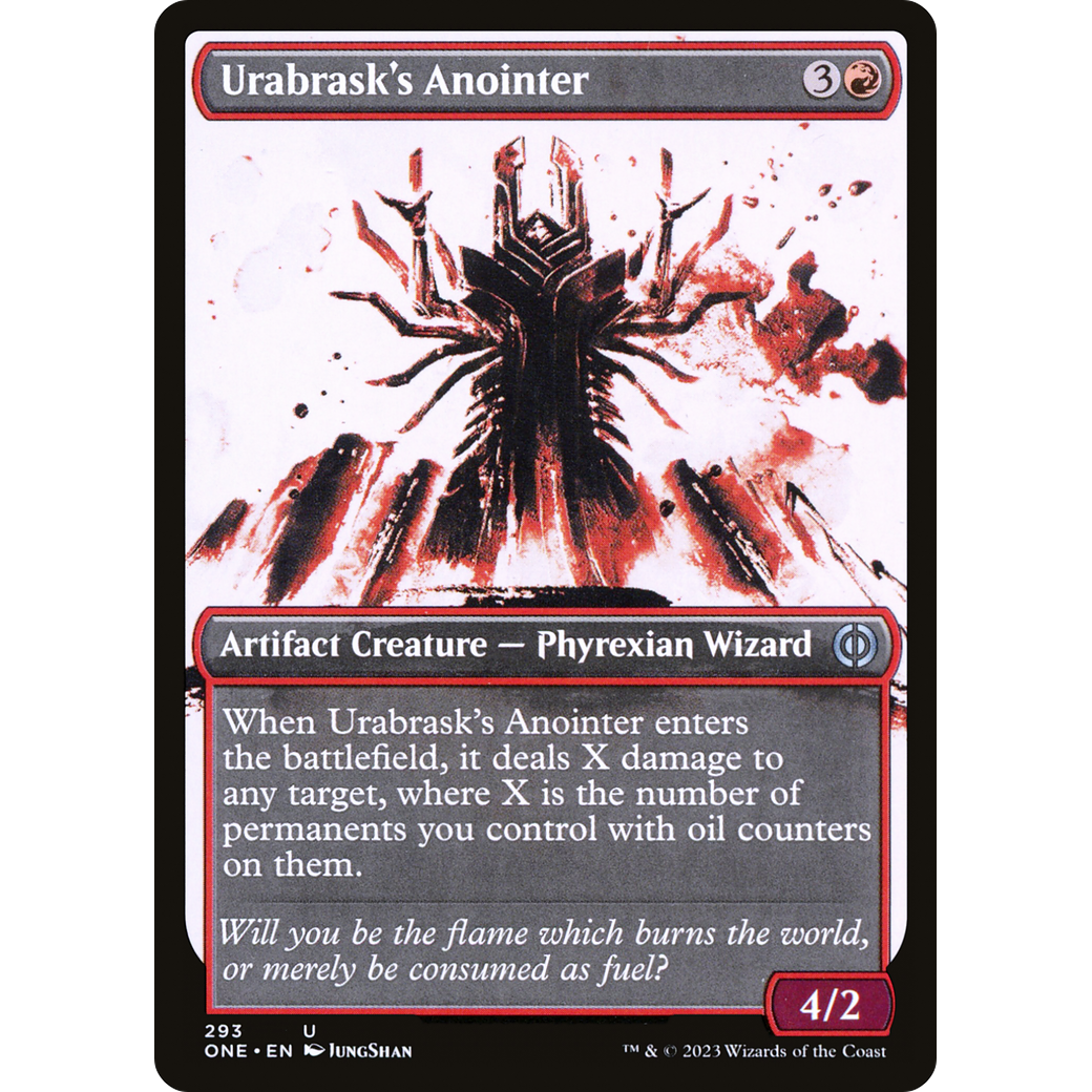 Urabrask's Anointer (ONE-293) - Phyrexia: All Will Be One: (Showcase)