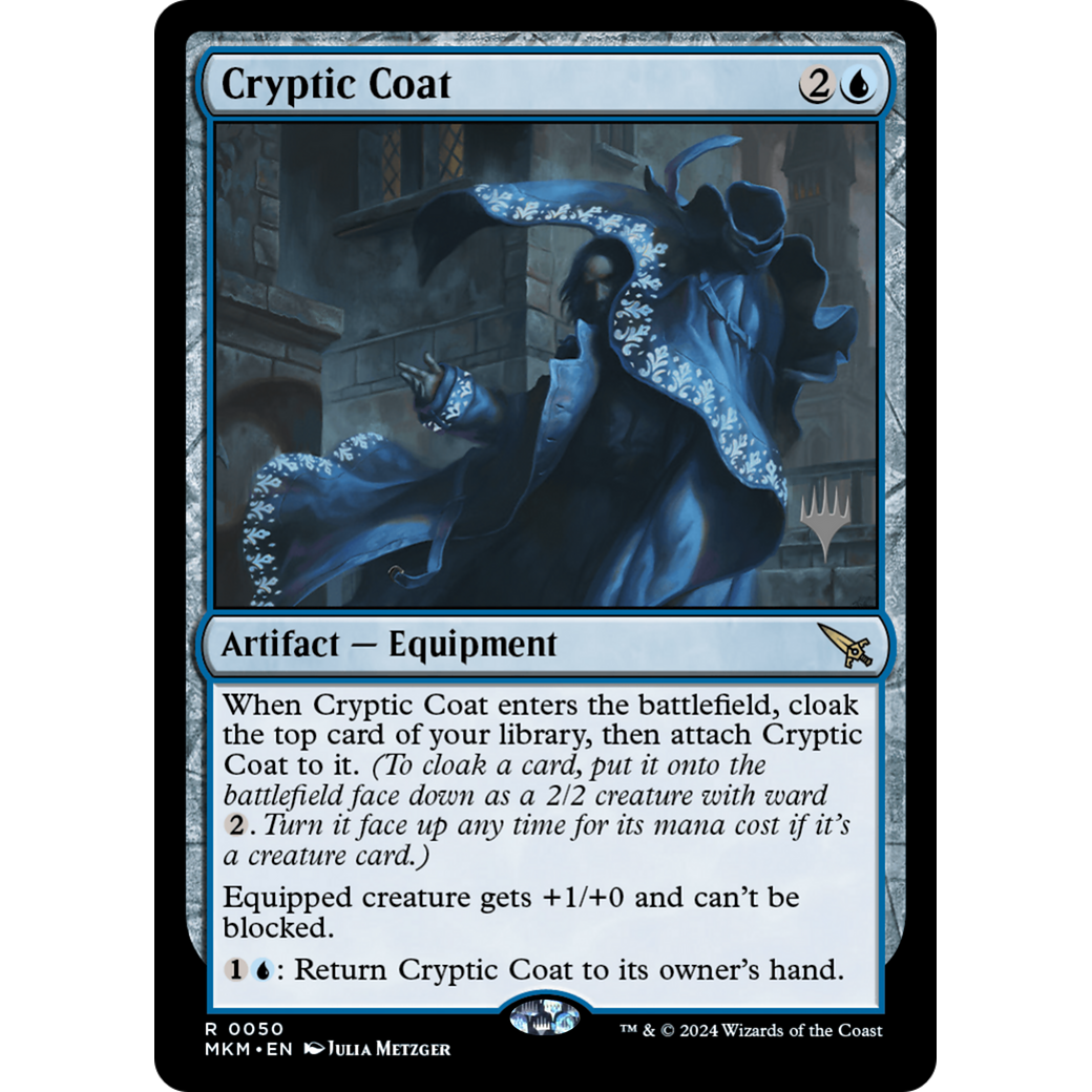 Cryptic Coat (PPMKM-50P) - Murders at Karlov Manor Promos Foil