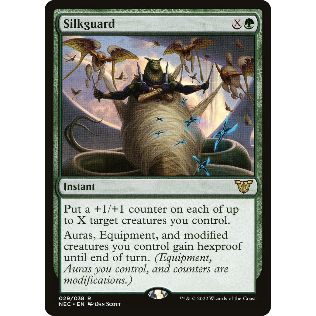 Silkguard (NEC-029) - Neon Dynasty Commander