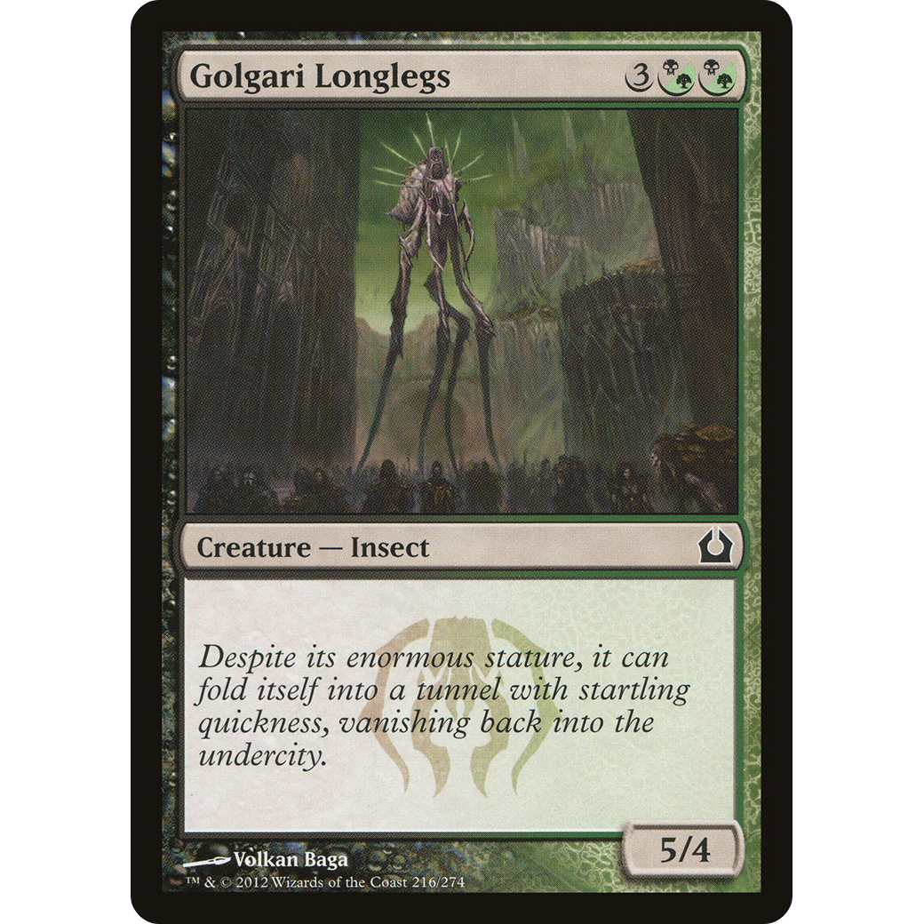 Golgari Longlegs (RTR-216) - Return to Ravnica Foil
