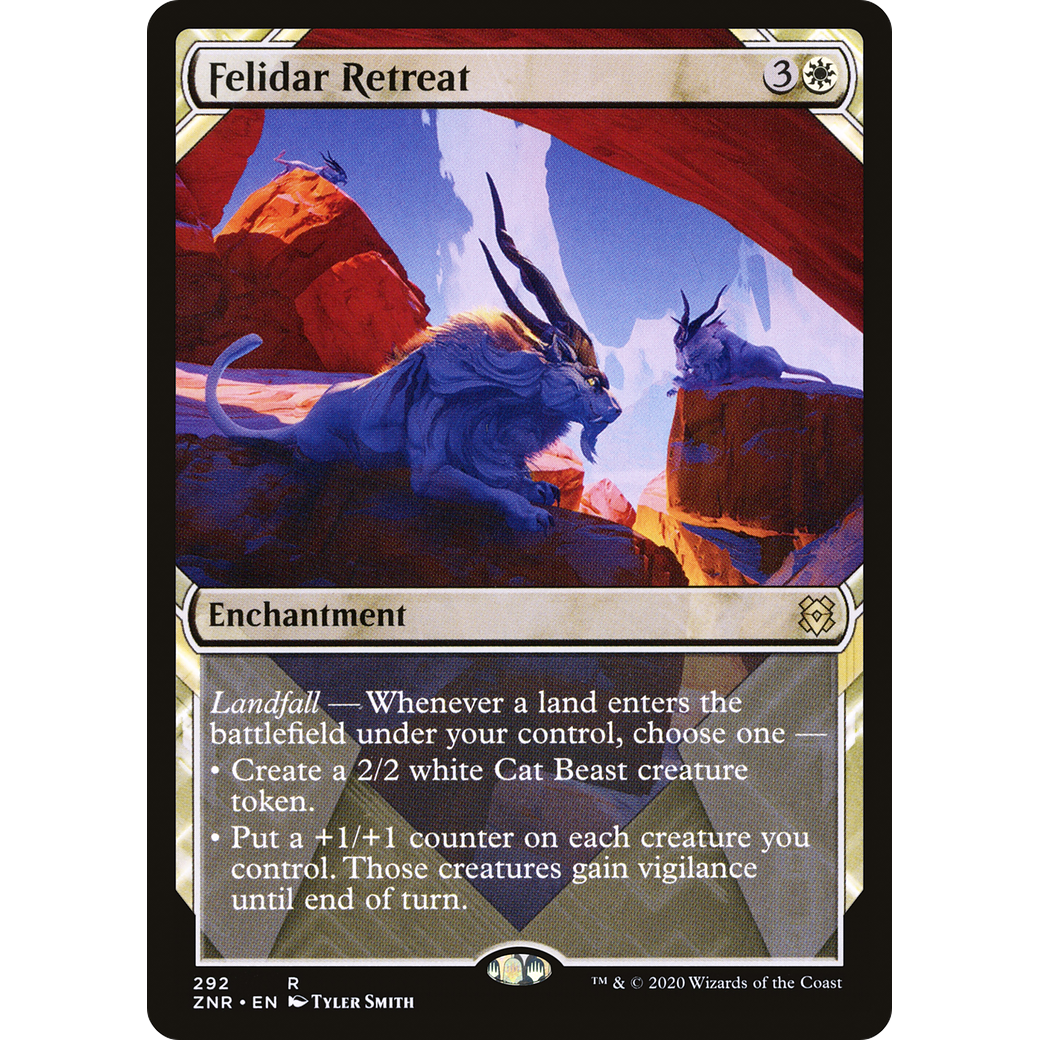 Felidar Retreat (Showcase) (ZNR-292) - Zendikar Rising: (Showcase)