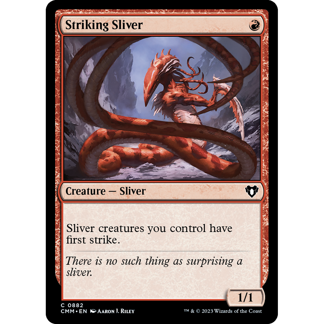 Striking Sliver (CMM-882) - Commander Masters