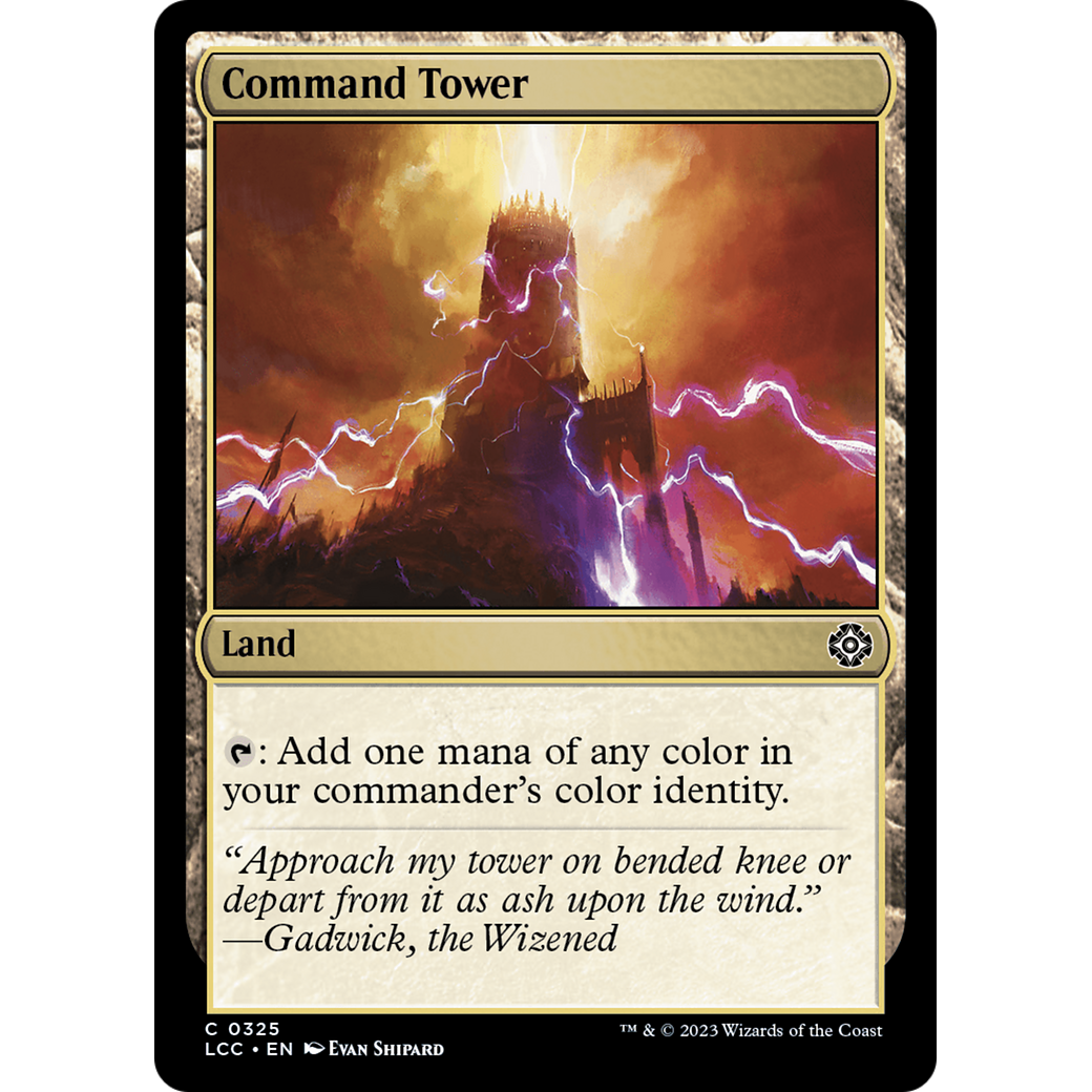 Command Tower (LCC-325) - The Lost Caverns of Ixalan Commander
