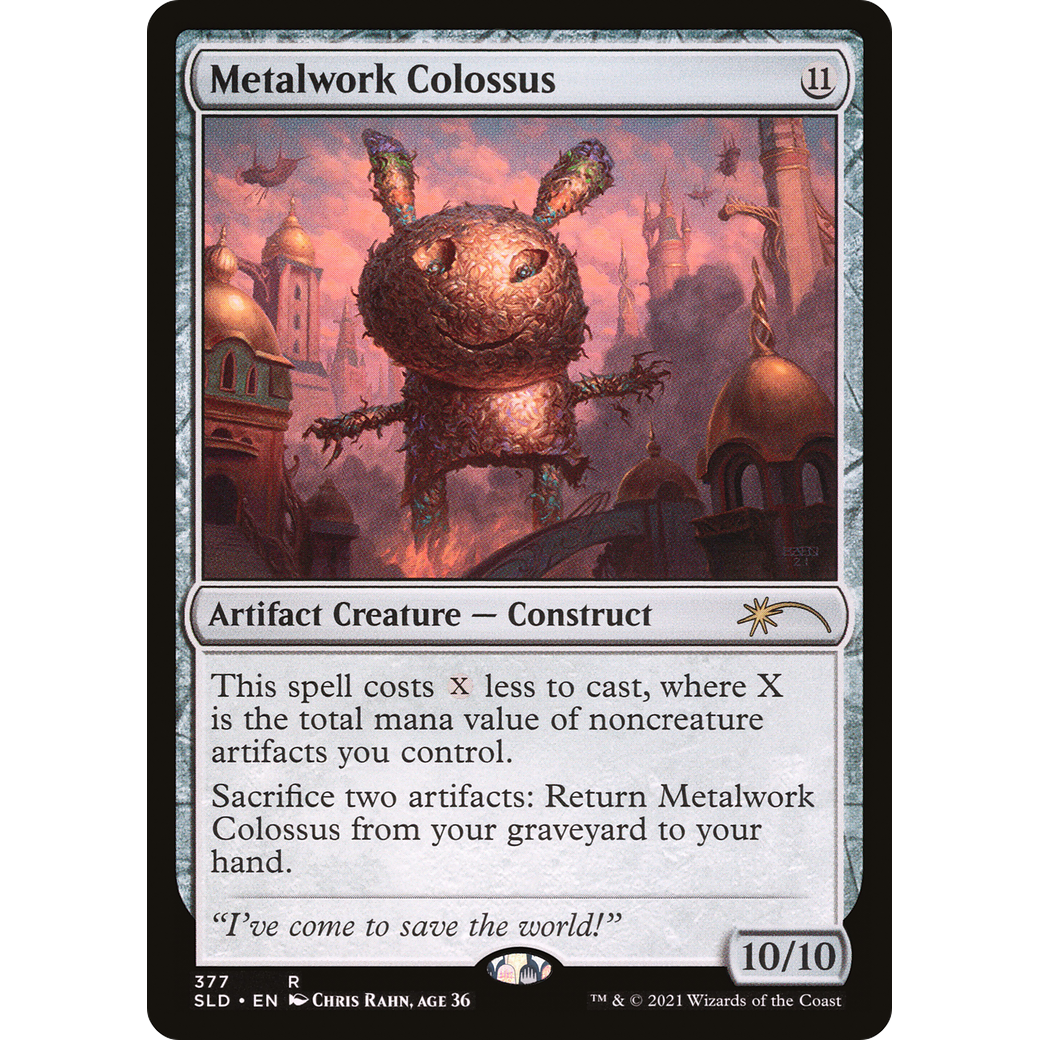 Metalwork Colossus (377) (SLD-377) - Secret Lair Drop