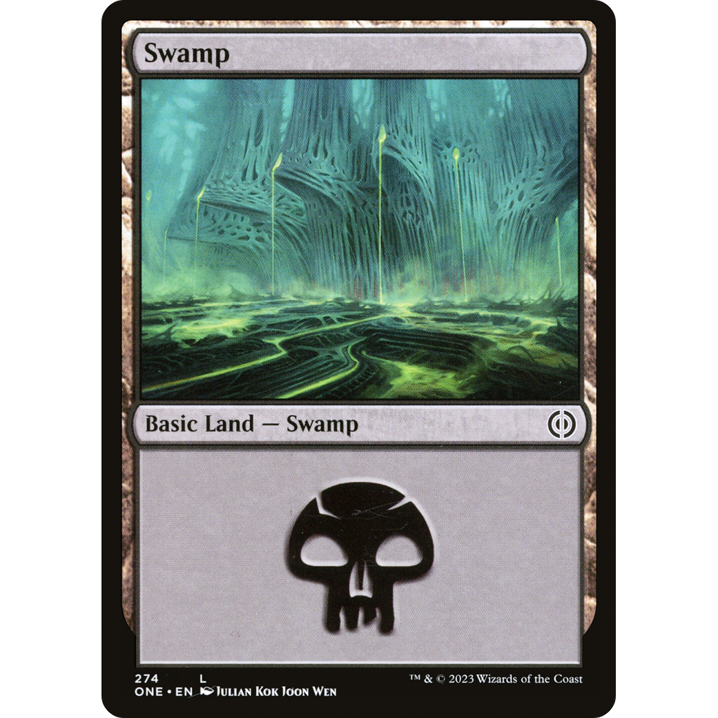 Swamp (ONE-274) - Phyrexia: All Will Be One Foil