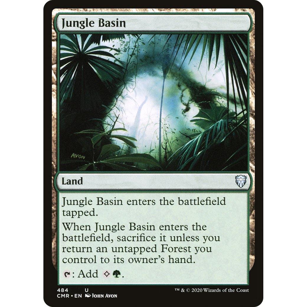 Jungle Basin (CMR-484) - Commander Legends