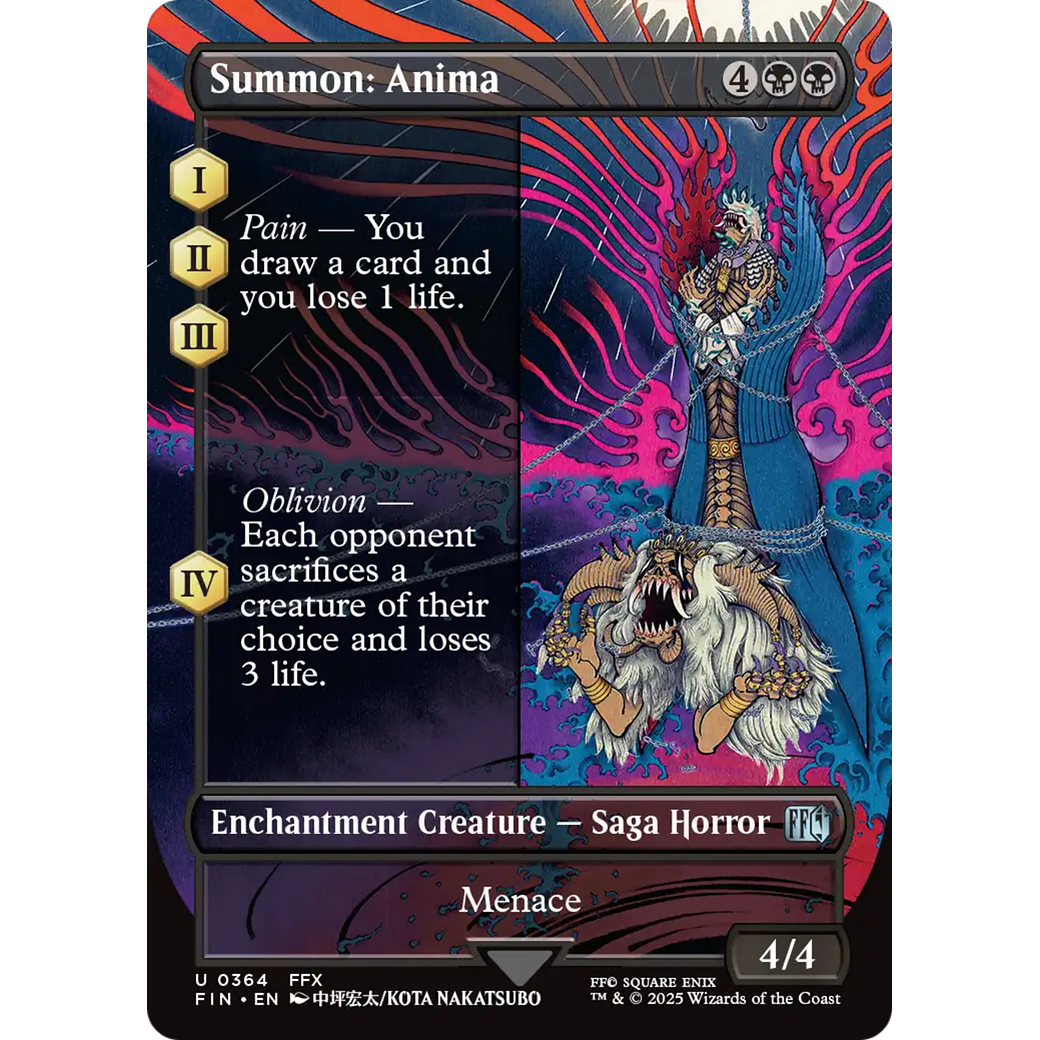 Summon: Anima (FIN-364) - FINAL FANTASY: (enchantment) (Borderless)