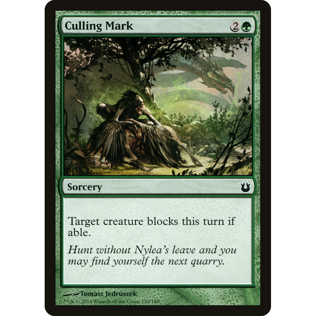 Culling Mark (BNG-120) - Born of the Gods Foil
