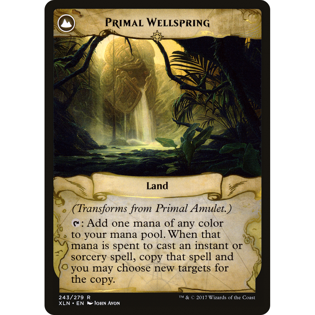 Primal Amulet (XLN-243) - Ixalan: (compasslanddfc)