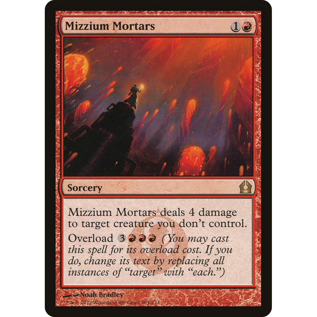 Mizzium Mortars (RTR-101) - Return to Ravnica Foil