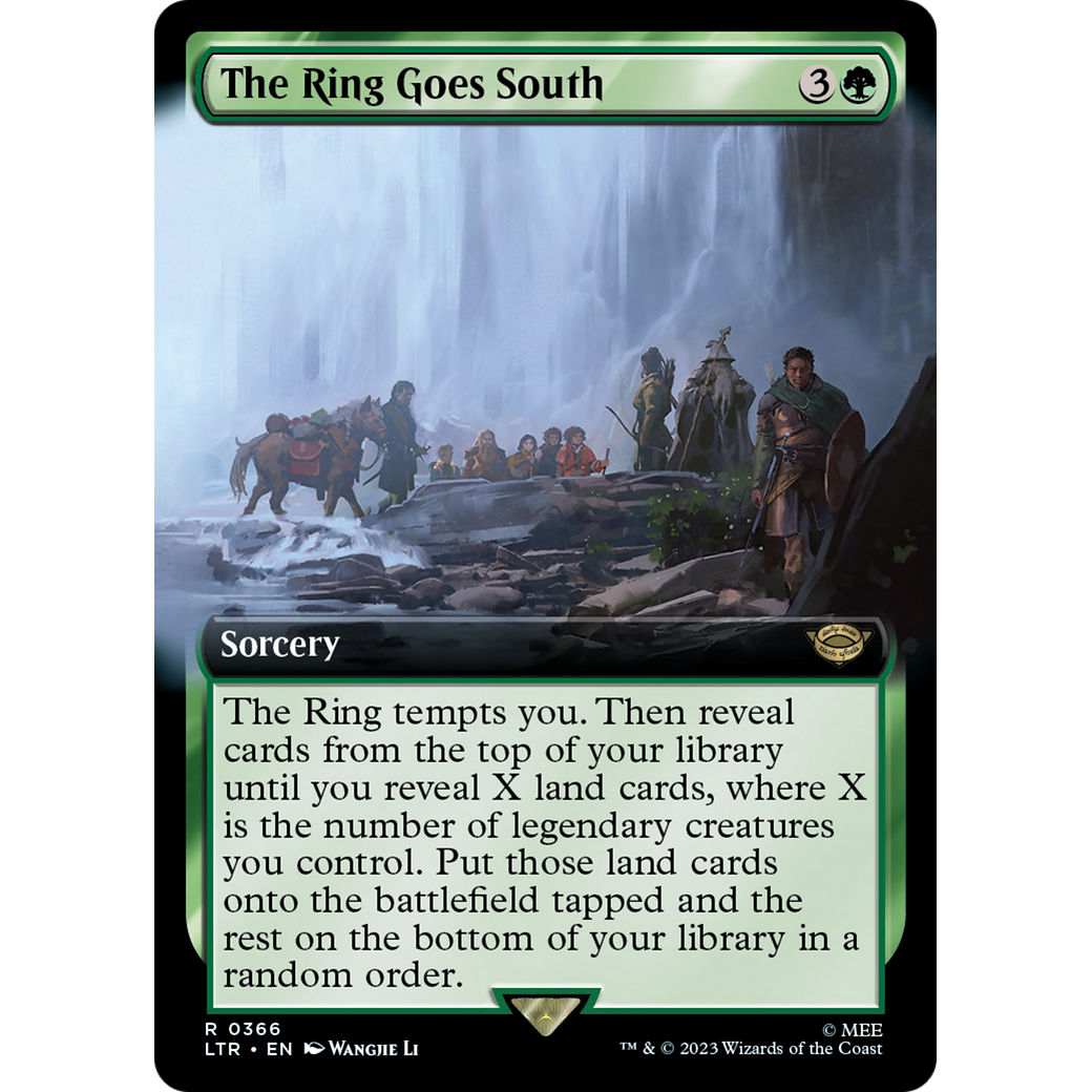 The Ring Goes South (LTR-366) - The Lord of the Rings: Tales of Middle-earth: (Extended Art)