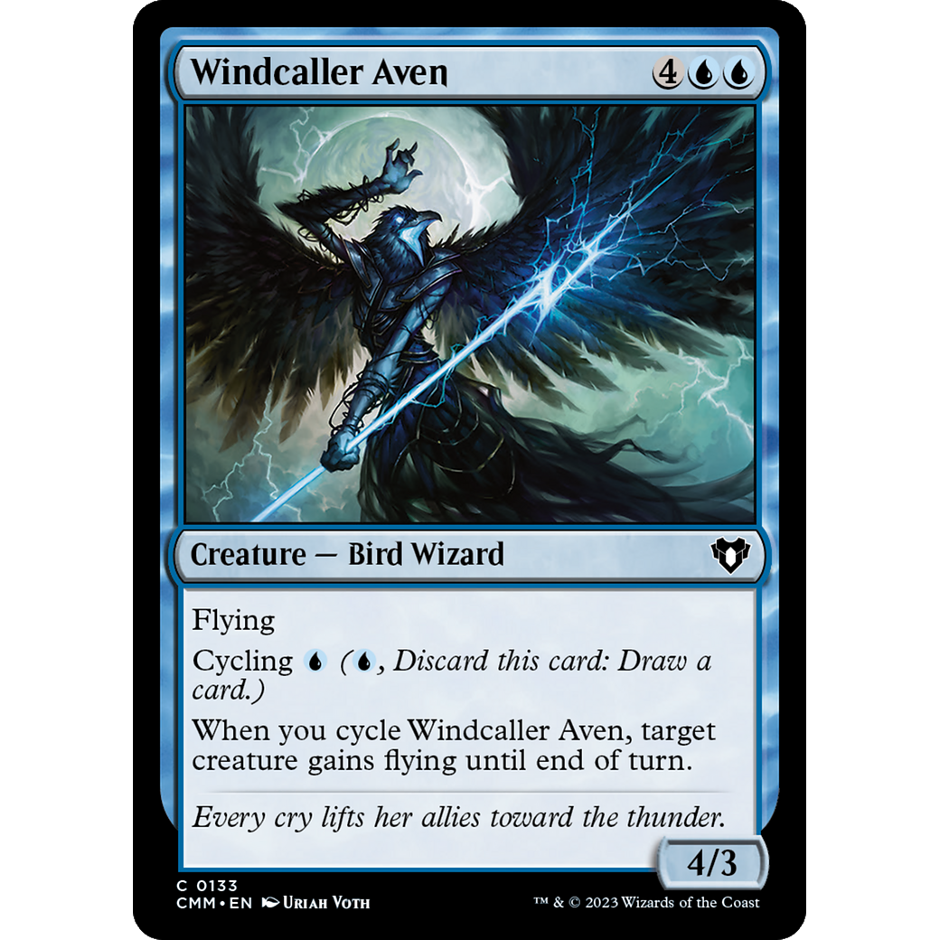 Windcaller Aven (CMM-133) - Commander Masters