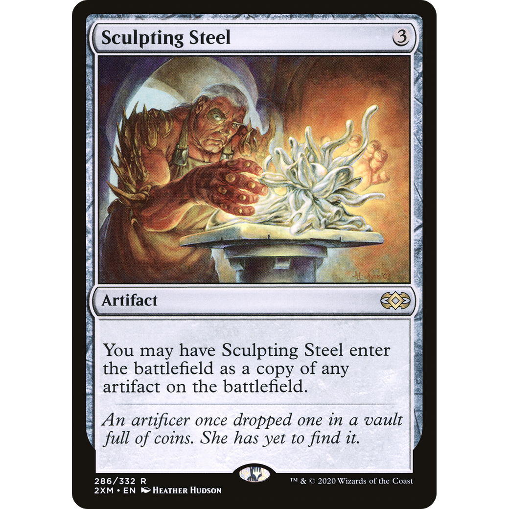 Sculpting Steel (2XM-286) - Double Masters Foil