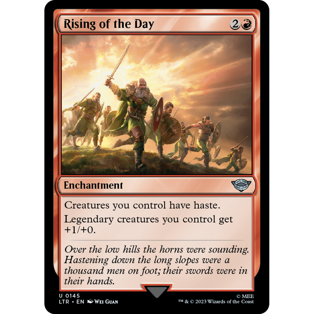 Rising of the Day (LTR-145) - The Lord of the Rings: Tales of Middle-earth