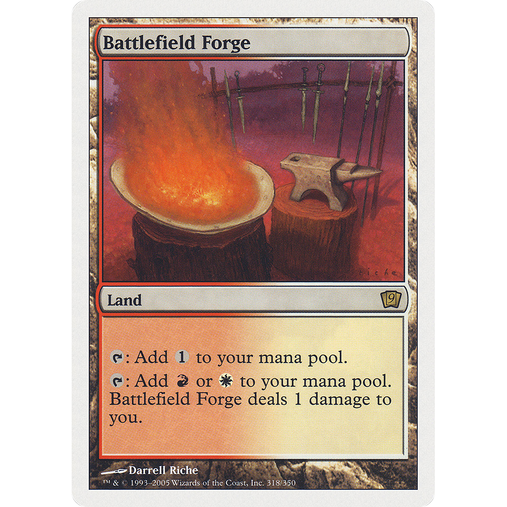 Battlefield Forge (9ED-318) - 9th Edition Foil