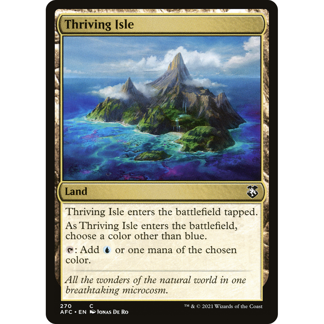 Thriving Isle (AFC-270) - Forgotten Realms Commander