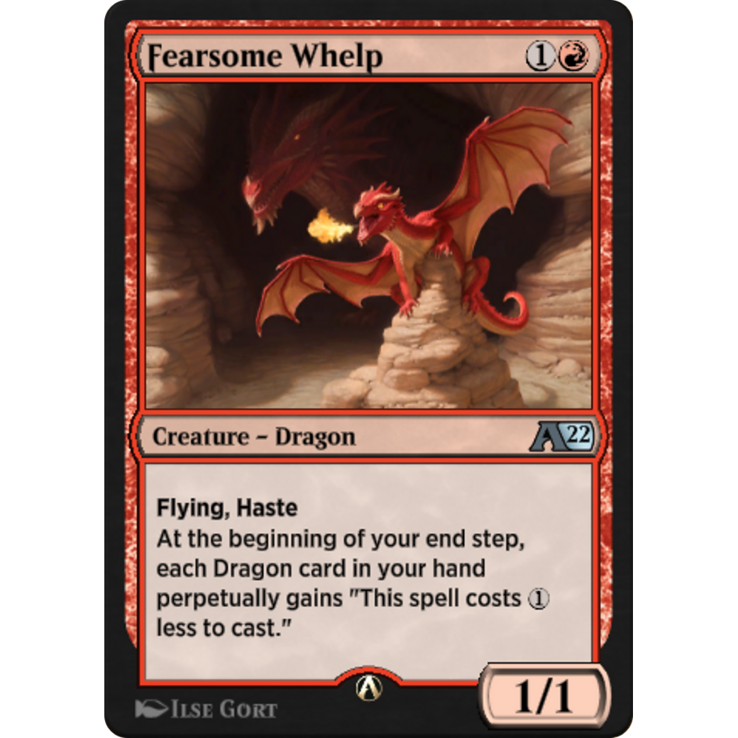 Fearsome Whelp (Y22-040) - Alchemy: Innistrad