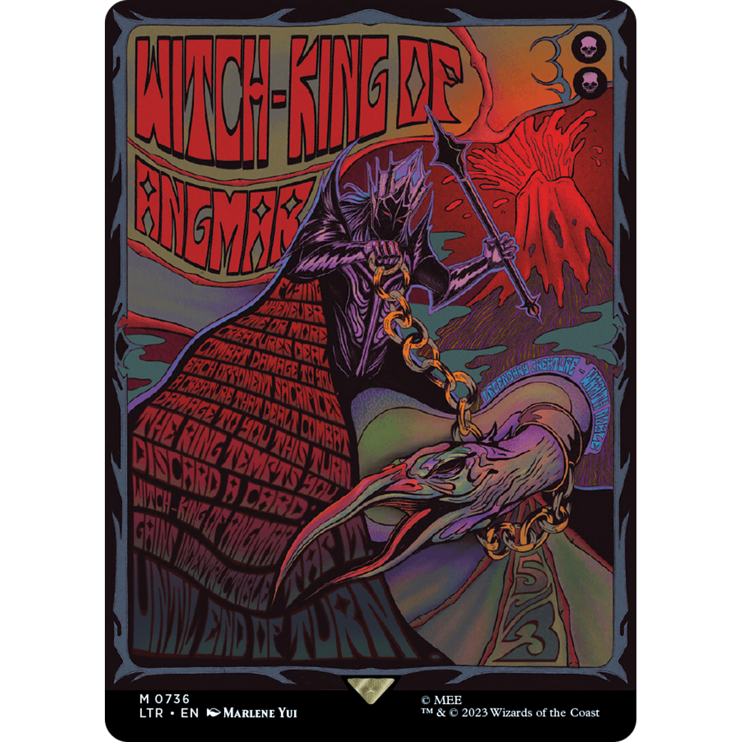 Witch-king of Angmar (LTR-736) - The Lord of the Rings: Tales of Middle-earth (Borderless) Foil