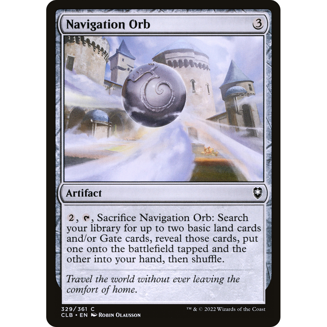 Navigation Orb (CLB-329) - Commander Legends: Battle for Baldur's Gate Foil