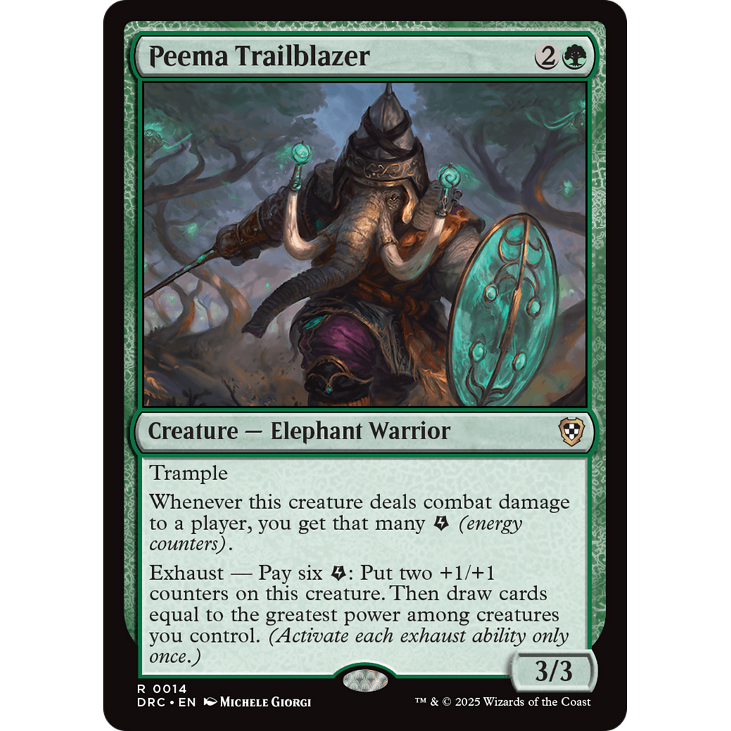 Peema Trailblazer (DRC-014) - Commander: Aetherdrift