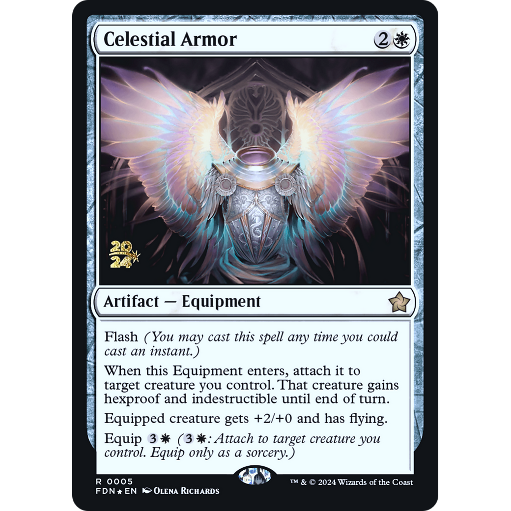 Celestial Armor (PRE-05S) - Foundations Promos Foil