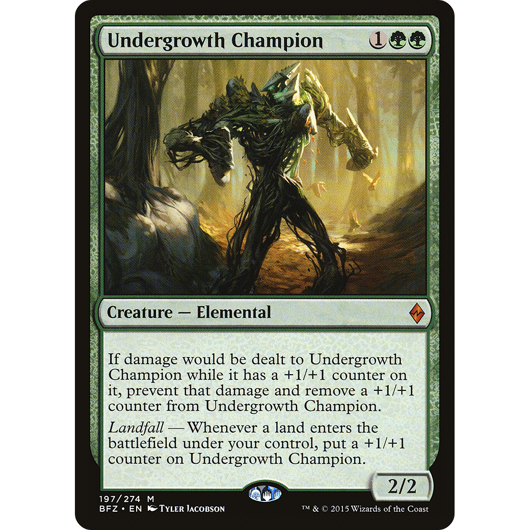 Undergrowth Champion (BFZ-197) - Battle for Zendikar