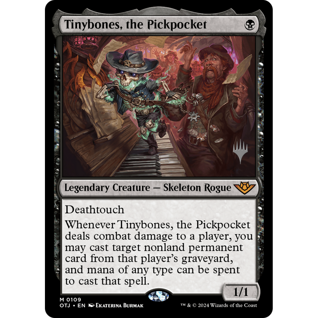Tinybones, the Pickpocket (PPOTJ-109P) - Outlaws of Thunder Junction Promos