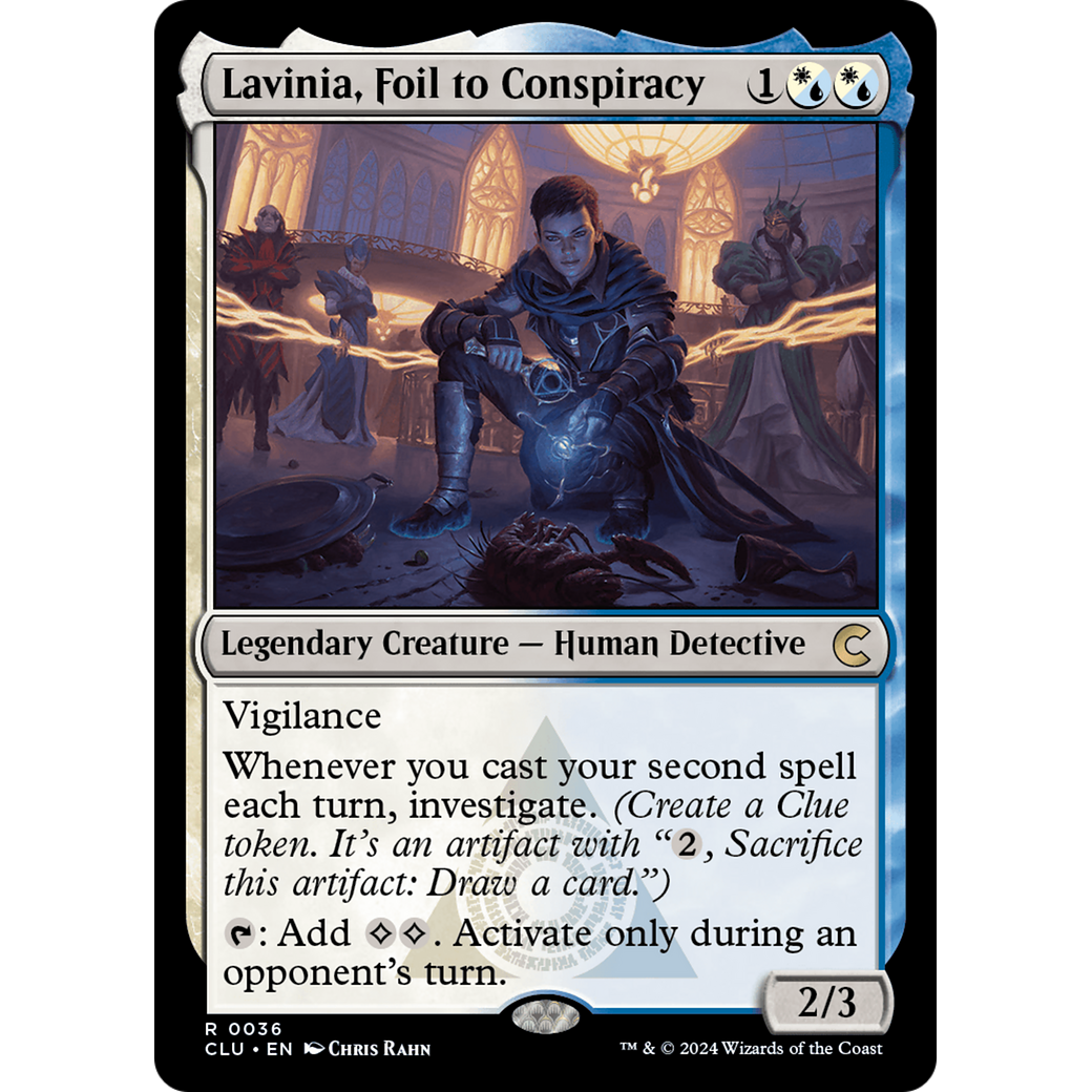 Lavinia, Foil to Conspiracy (CLU-036) - Ravnica: Clue Edition