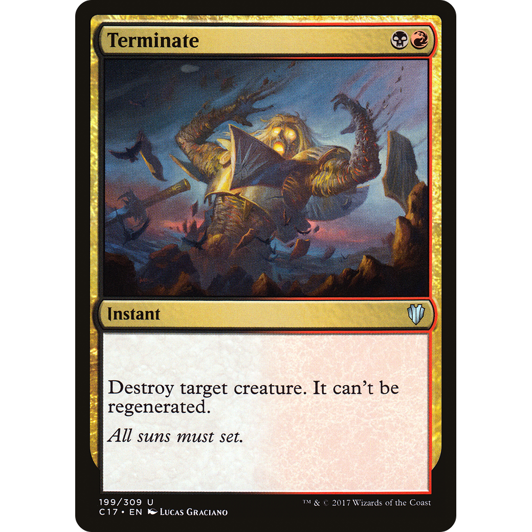 Terminate (C17-199) - Commander 2017