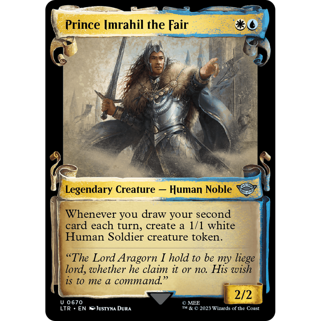 Prince Imrahil the Fair (LTR-670) - The Lord of the Rings: Tales of Middle-earth: (Showcase)