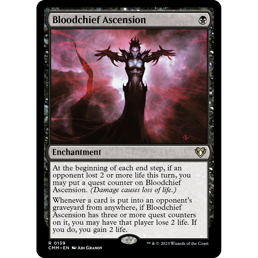 Bloodchief Ascension (CMM-139) - Commander Masters