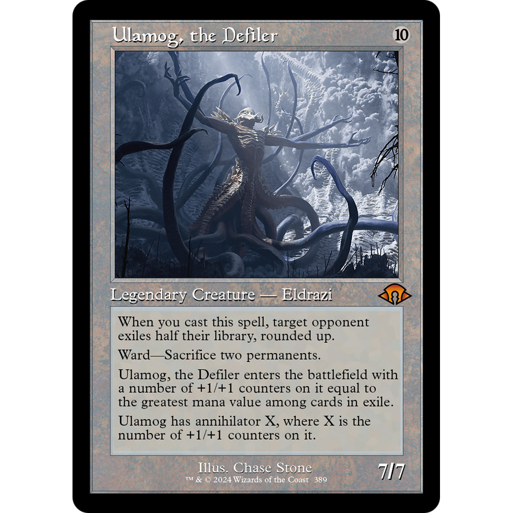 Ulamog, the Defiler (MH3-389) - Modern Horizons 3 Foil