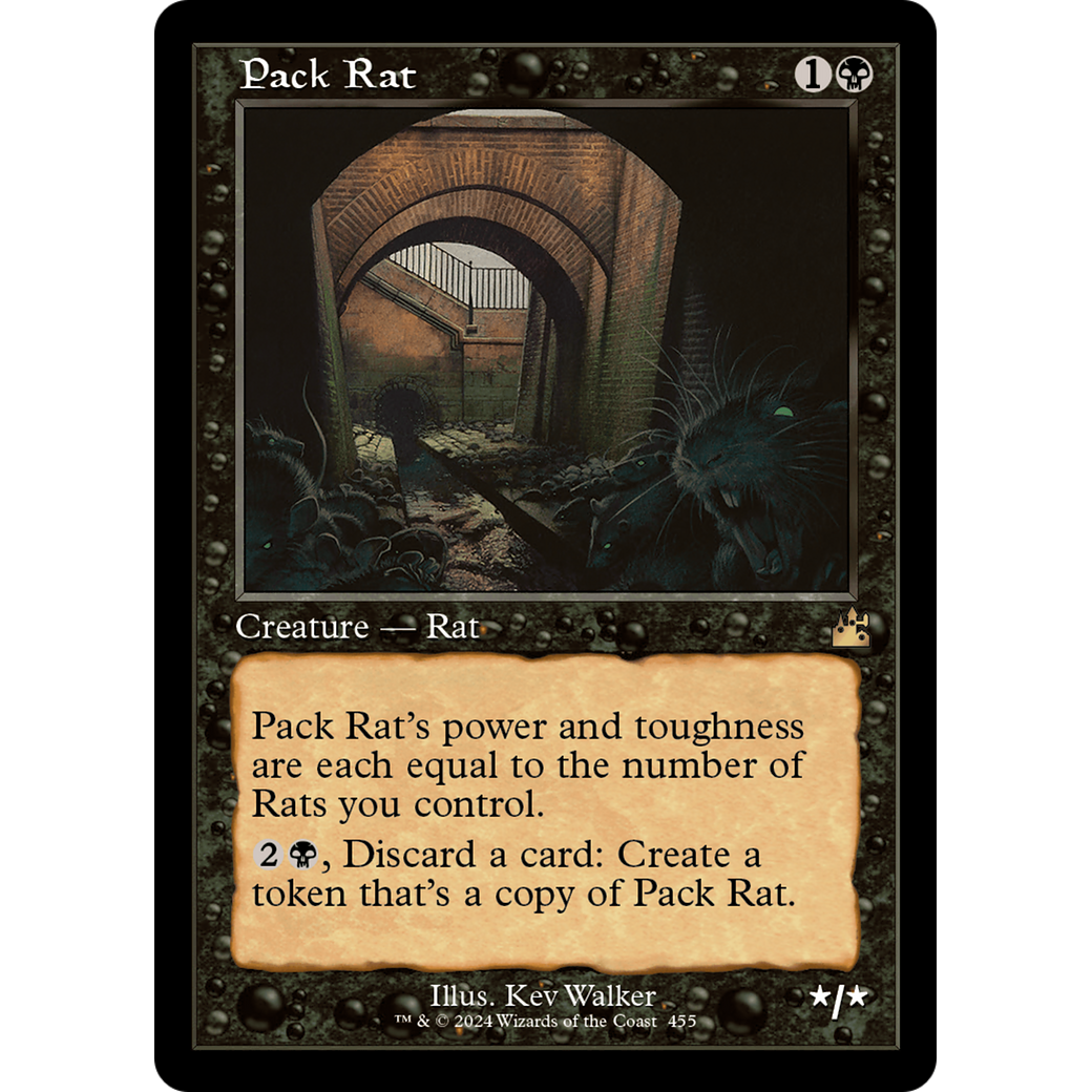Pack Rat (RVR-455) - Ravnica Remastered