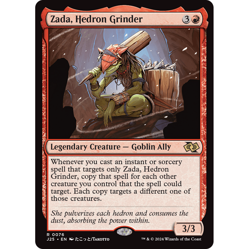 Zada, Hedron Grinder (J25-076) - Foundations Jumpstart