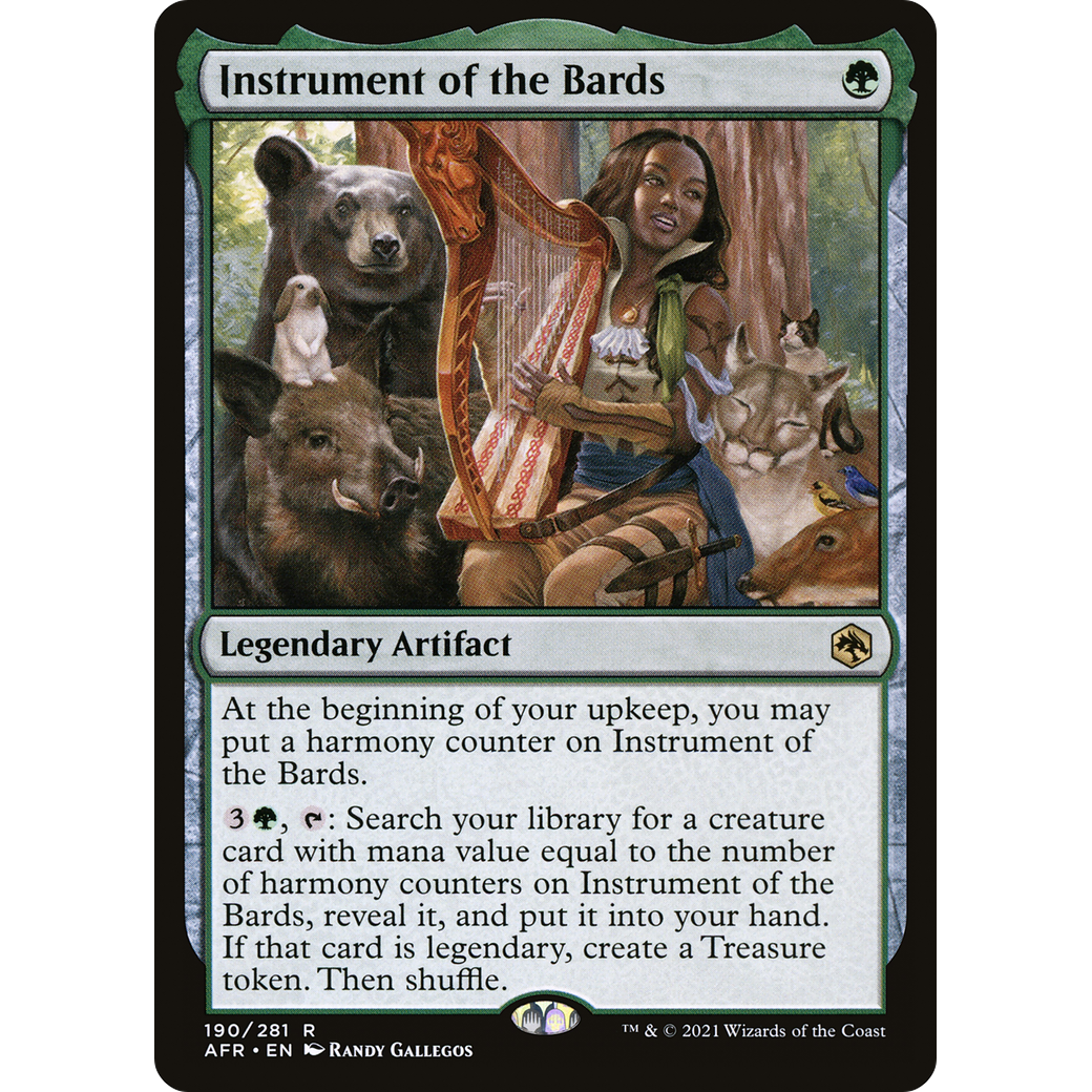 Instrument of the Bards (AFR-190) - Adventures in the Forgotten Realms