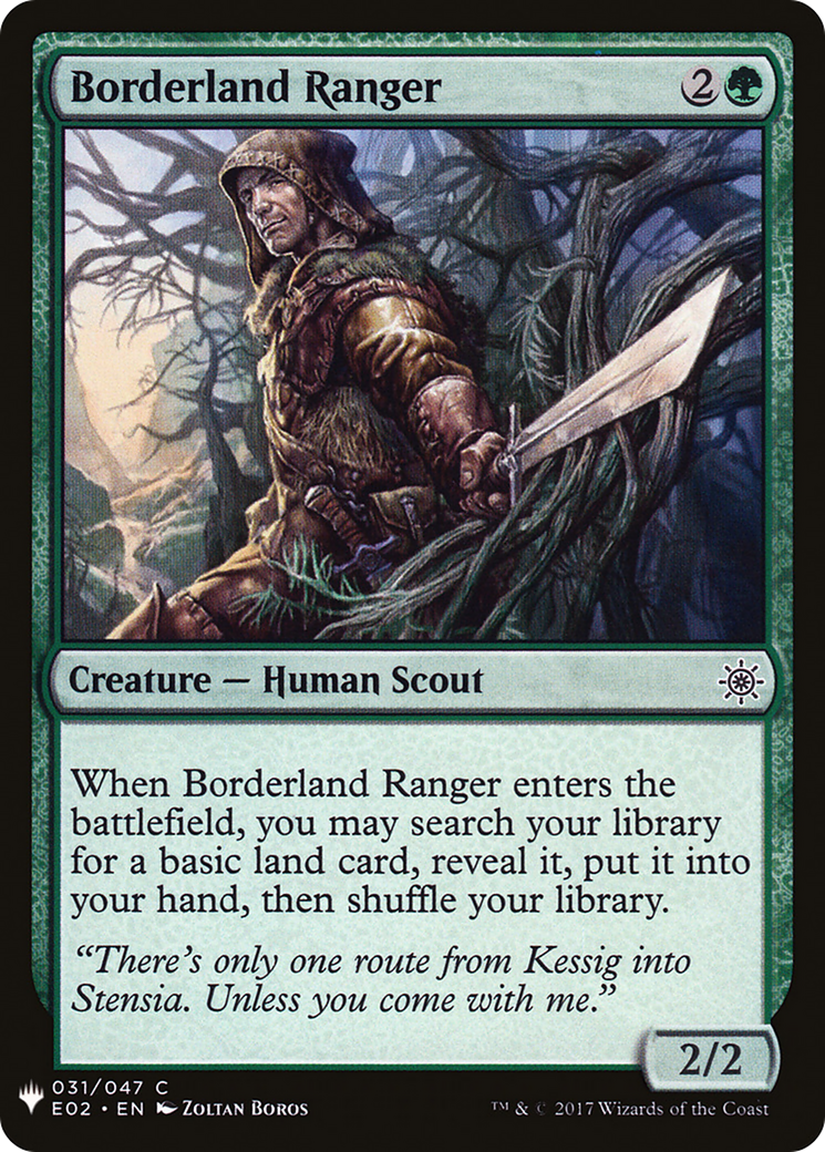 Borderland Ranger (LIST-031) - The List