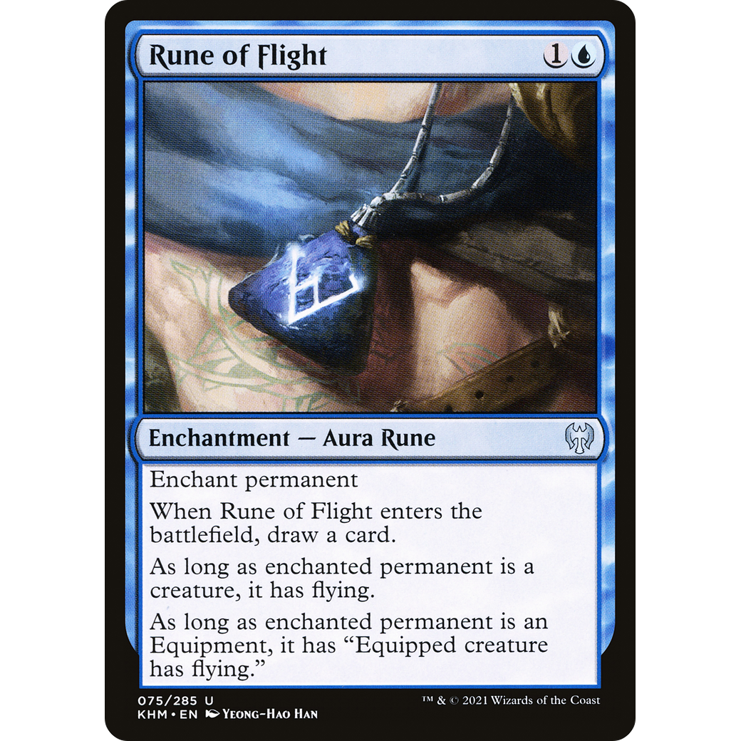 Rune of Flight (KHM-075) - Kaldheim Foil