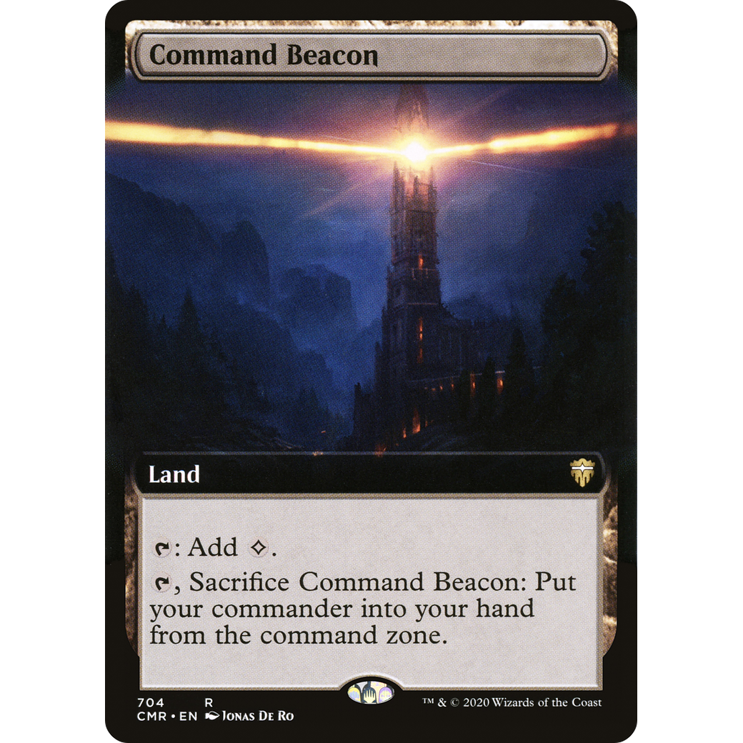 Command Beacon (Extended Art) (CMR-704) - Commander Legends: (Extended Art)
