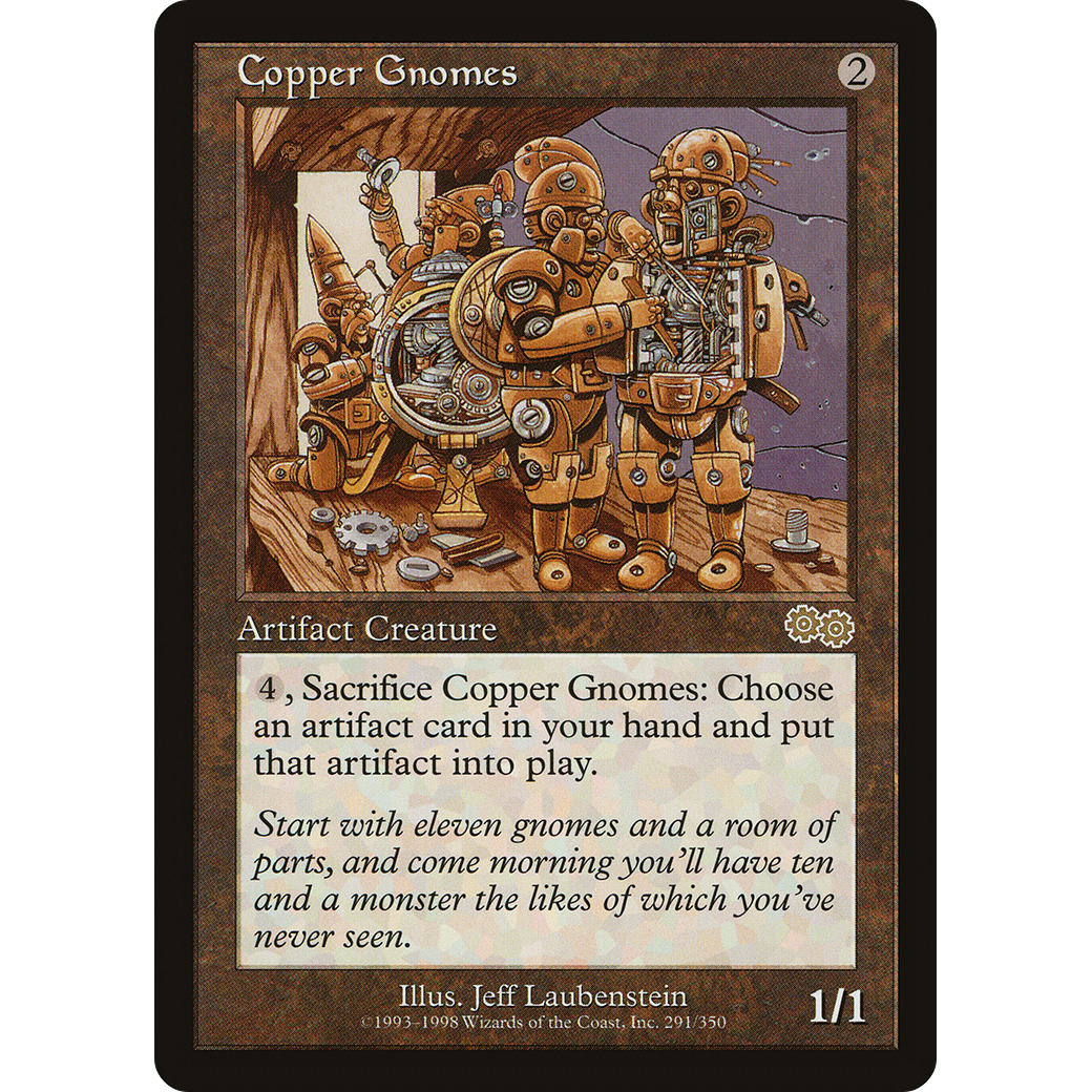 Copper Gnomes (USG-291) - Urza's Saga