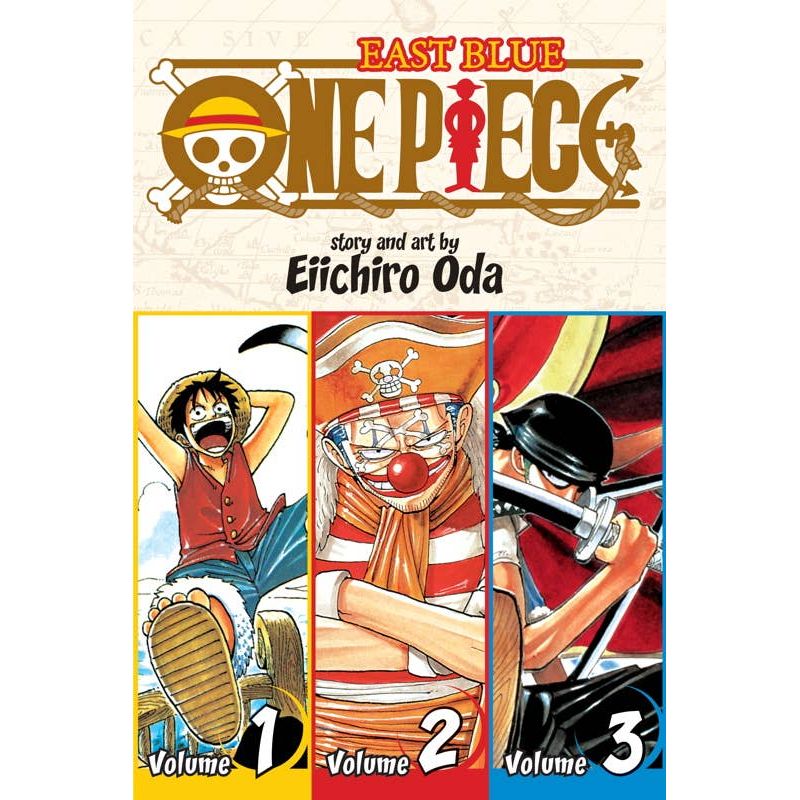 One Piece (Omnibus Edition 1) Vol. 1-3, by Eiichiro Oda