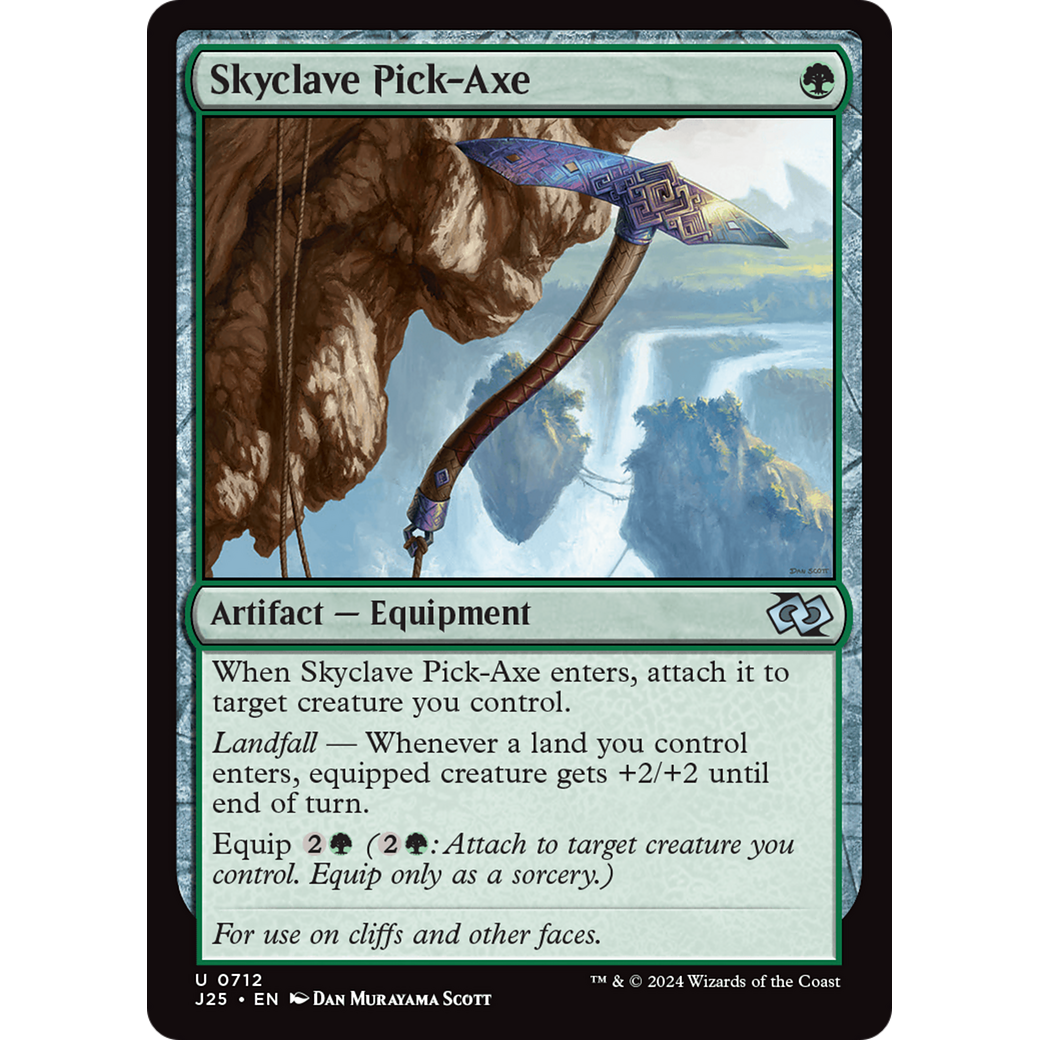 Skyclave Pick-Axe (J25-712) - Foundations Jumpstart