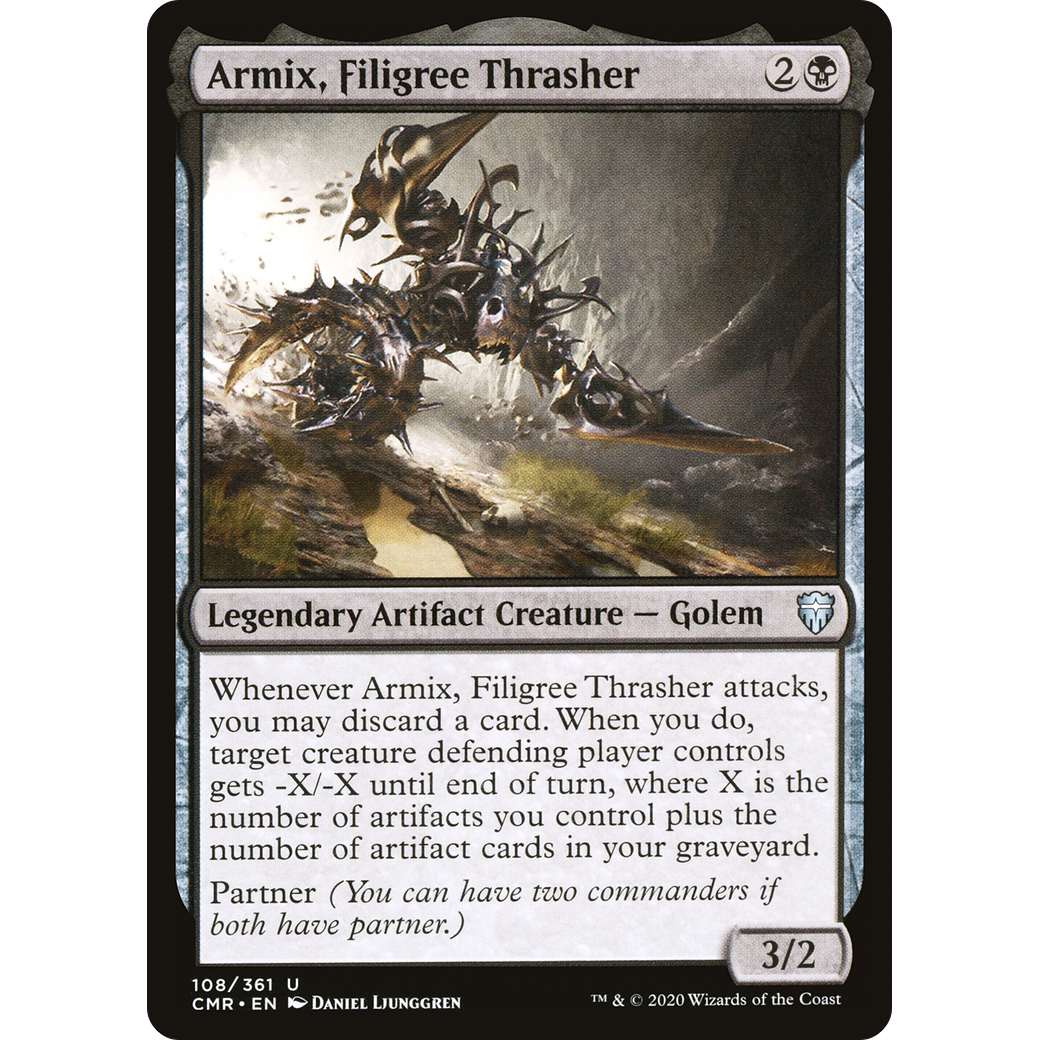 Armix, Filigree Thrasher (CMR-108) - Commander Legends Foil