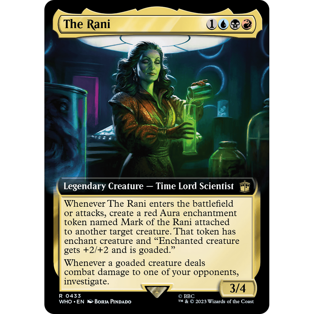The Rani (Extended Art) (WHO-433) - Doctor Who: (Extended Art)