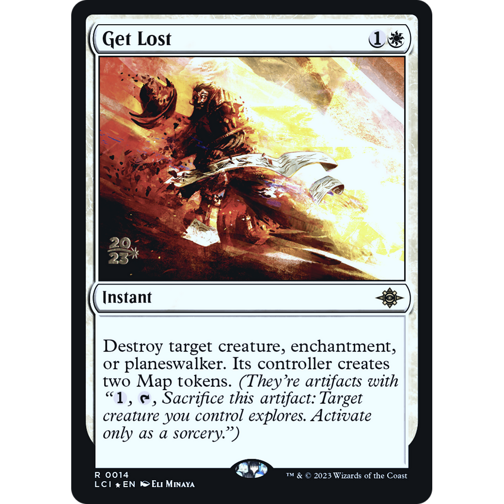 Get Lost (PRE-14S) - The Lost Caverns of Ixalan Promos Foil