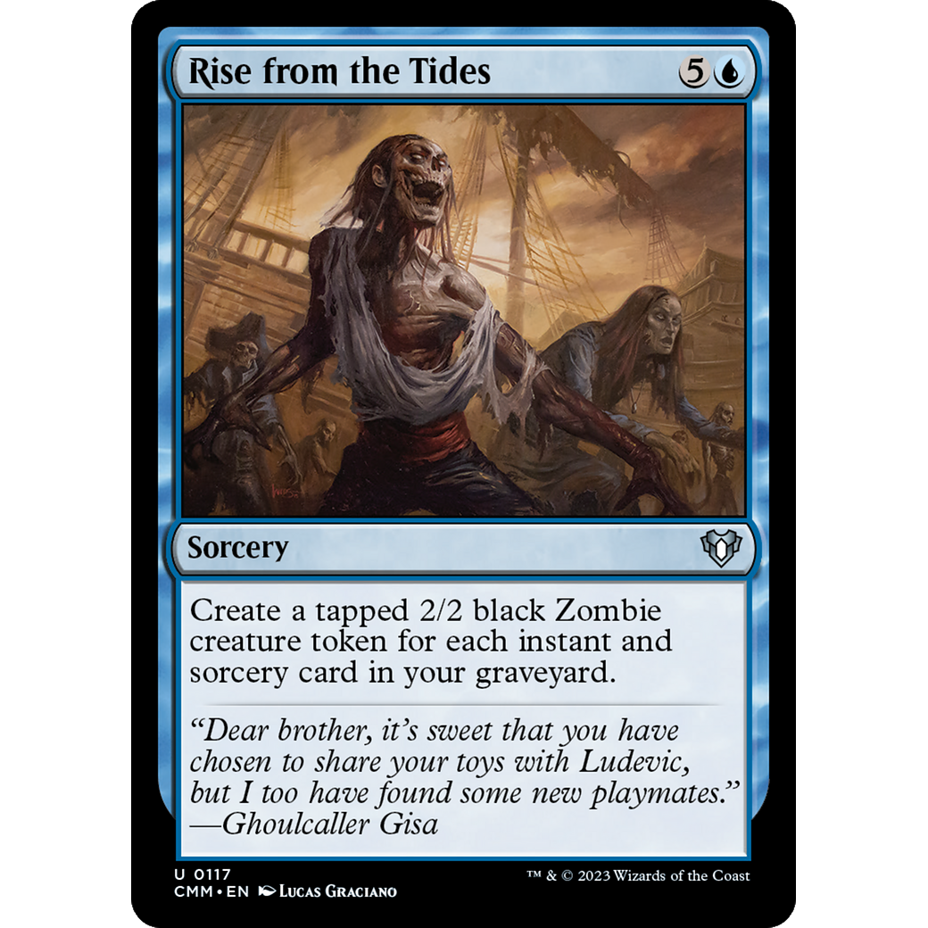 Rise from the Tides (CMM-117) - Commander Masters Foil