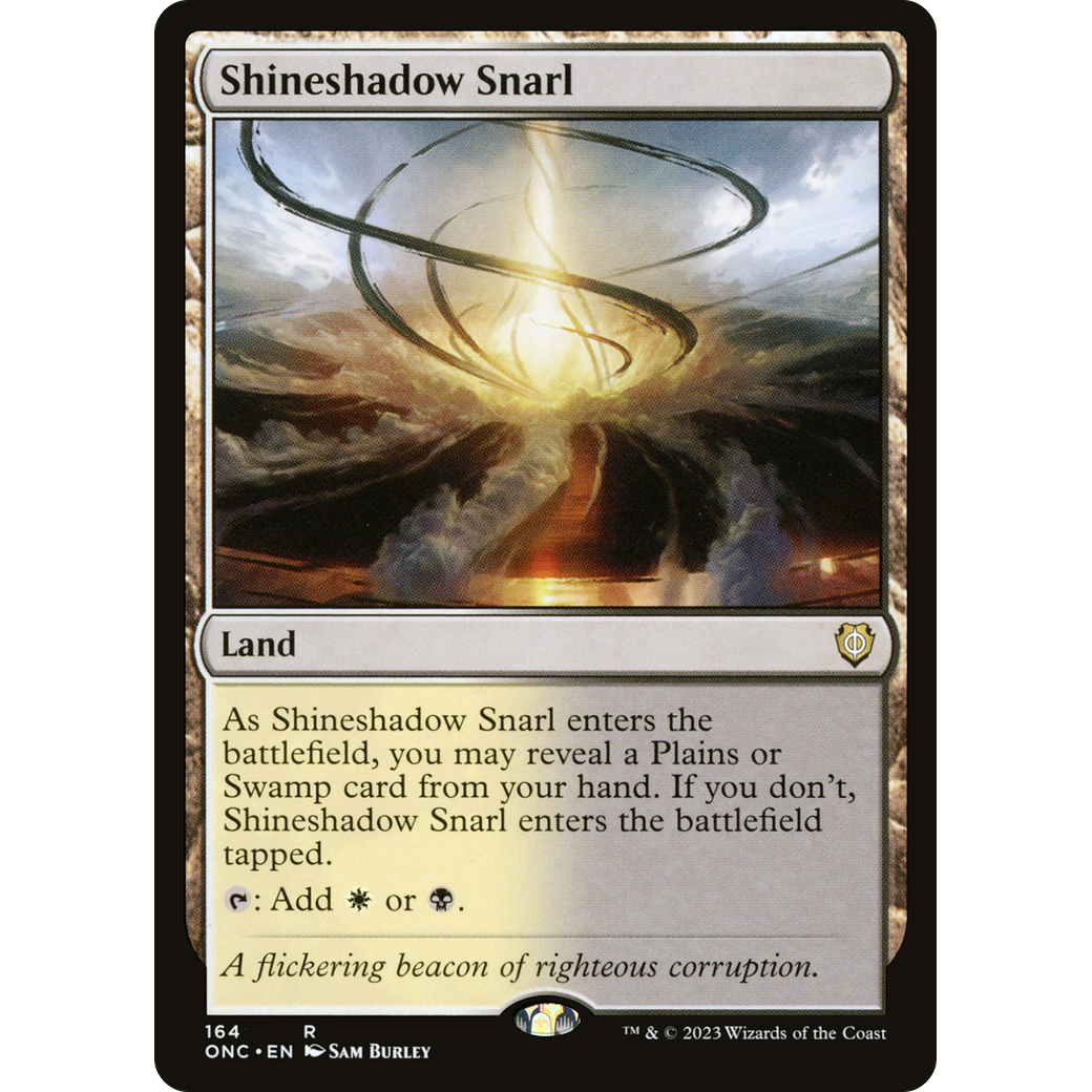 Shineshadow Snarl (ONC-164) - Phyrexia: All Will Be One Commander